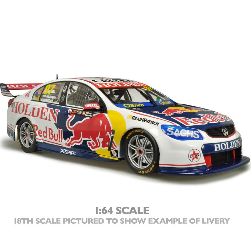 1:64 Holden VF Commodore 2017 Red Bull Holden Racing Team Gisbergen/Campbel Sandown