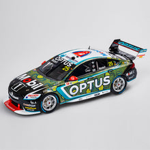 Load image into Gallery viewer, 1:18 #25 Chaz Mostert - Mobil 1 Optus - 2022 Merlin Darwin Triple Crown Indigenous Round
