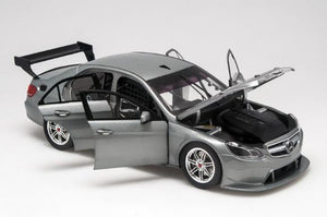 1:18 Silver Mercedes Benz E63 AMG Plain Body Prototype Supercar