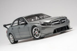 1:18 Silver Mercedes Benz E63 AMG Plain Body Prototype Supercar