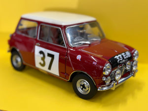 1:12 1964 Monaco Rally Winner #37 P.Hopkirk/H.Liddon - Mini Cooper S