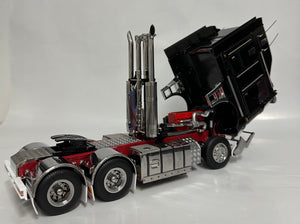 1:32 Kenworth K200 + A & B Trailers (Black)