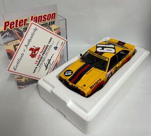 1:18 Bathurst 1979 - 2nd Place Peter Janson and Larry Perkins Holden A9X Torana 2dr