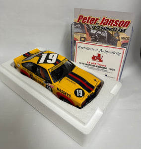 1:18 Bathurst 1979 - 2nd Place Peter Janson and Larry Perkins Holden A9X Torana 2dr