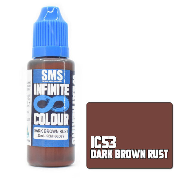 IC53 Dark Brown Rust 20ml - Semi Gloss