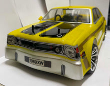 Load image into Gallery viewer, 1:10 - Ford XW - Yellow - Brushed RC - Ready to Run
