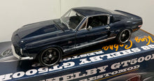 Load image into Gallery viewer, 1:18 1968 Shelby GT500KR - King Cobra - Navy
