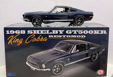 Load image into Gallery viewer, 1:18 1968 Shelby GT500KR - King Cobra - Navy

