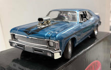 Load image into Gallery viewer, 1:18 1969 Chevy Nova - Blue - Supercar Collectibles
