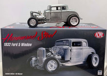 Load image into Gallery viewer, 1:18 Hammered Steel - 1932 Ford 5 Window

