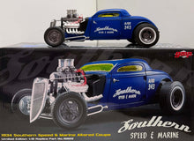 Load image into Gallery viewer, 1:18 1934 Southern Speed &amp; Marine Altered Coupe
