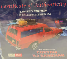 Load image into Gallery viewer, 1:18 “Mad Max” Panel Van with Certificate of Authenticity
