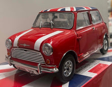Load image into Gallery viewer, 1:12 TINY Mini Cooper MK 60 Union Jack Red
