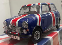 Load image into Gallery viewer, 1:12 TINY Mini Cooper MK 60 Union Jack Blue
