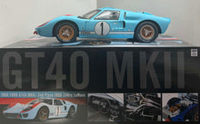 Load image into Gallery viewer, 1:12 #1 - 1966 Ford GT40 MKII - 2nd Place K.miles - D.hulme
