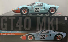 Load image into Gallery viewer, 1:12 #22 - 1969 GT40 12 Hours of Sebring Winner - Driven by Ickx - Oliver
