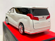 Load image into Gallery viewer, 1:18 Alphard with lights - White
