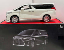 Load image into Gallery viewer, 1:18 Alphard with lights - White
