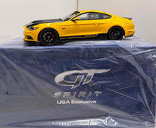 Load image into Gallery viewer, 1:18 Mustang Shelby GT - Yellow - GT Spirits
