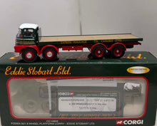 Load image into Gallery viewer, Corgi - Foden S21 8 Wheel Platform Lorry - Eddie Stobart Ltd
