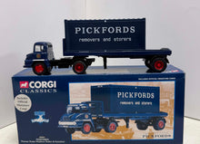Load image into Gallery viewer, Corgi Classics - Pickfords Thames Trader Platform Trailer &amp; Container
