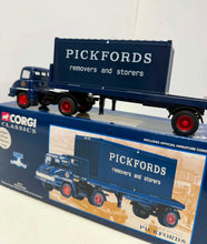 Load image into Gallery viewer, Corgi Classics - Pickfords Thames Trader Platform Trailer &amp; Container
