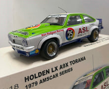 Load image into Gallery viewer, 1:18 1979 - Holden LX A9X Torana - AMSCAR Series - Signed COA by Allan Moffat
