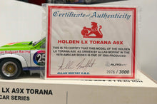 Load image into Gallery viewer, 1:18 1979 - Holden LX A9X Torana - AMSCAR Series - Signed COA by Allan Moffat
