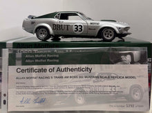 Load image into Gallery viewer, 1:18 1969 - Allan Moffat’s Trans-Am Mustang - Signed COA by Allan Moffat
