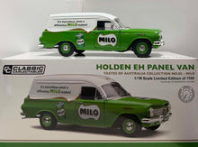 Load image into Gallery viewer, 1:18 Holden EH Panel Van - Tastes of Australia Collection No.05 - Milo with COA
