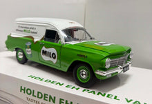 Load image into Gallery viewer, 1:18 Holden EH Panel Van - Tastes of Australia Collection No.05 - Milo with COA

