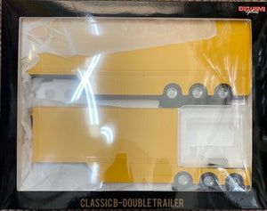 1:32 Kenworth T909 B Double (Yellow)