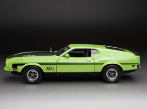 1:18 1971 Ford Mustang MACH 1 – Grabber Lime