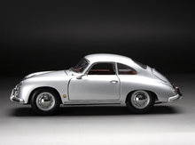 Load image into Gallery viewer, 1:18 1957 Porsche 356A 1500 GS Carrera GT – Silver Metallic
