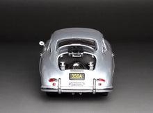 Load image into Gallery viewer, 1:18 1957 Porsche 356A 1500 GS Carrera GT – Silver Metallic
