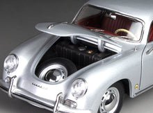 Load image into Gallery viewer, 1:18 1957 Porsche 356A 1500 GS Carrera GT – Silver Metallic
