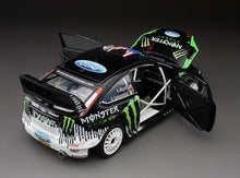 Load image into Gallery viewer, [Pre-Order] 1:18 Ford Focus RS - Ken Block – 2010 Rallyday show at Castle Coombe Circuit
