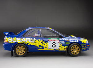 1:18 Subaru Impreza 555 – #8 P.Bourne/C.Vincent – Rally of New Zealand 1997