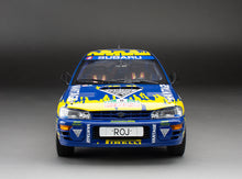 Load image into Gallery viewer, 1:18 Subaru Impreza 555 – #8 P.Bourne/C.Vincent – Rally of New Zealand 1997
