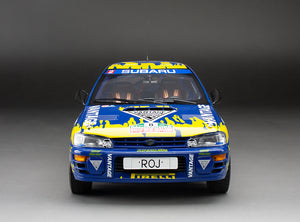 1:18 Subaru Impreza 555 – #8 P.Bourne/C.Vincent – Rally of New Zealand 1997