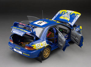 1:18 Subaru Impreza 555 – #8 P.Bourne/C.Vincent – Rally of New Zealand 1997