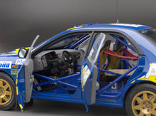 Load image into Gallery viewer, 1:18 Subaru Impreza 555 – #8 P.Bourne/C.Vincent – Rally of New Zealand 1997
