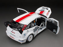 Load image into Gallery viewer, 1:18 Ford Focus RS WRC’03 - #1 O.Tänak/K.Sikk - Winner 2011 Saarema Rally
