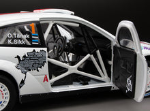 Load image into Gallery viewer, 1:18 Ford Focus RS WRC’03 - #1 O.Tänak/K.Sikk - Winner 2011 Saarema Rally
