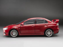 Load image into Gallery viewer, 1:18 Mitsubishi Lancer Evolution X – Red Metallic

