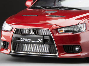 1:18 Mitsubishi Lancer Evolution X – Red Metallic