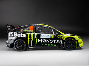 1:18 Monza Rally Show 09 #46 Valentino Rossi/Carlo Cassina Ford Focus RS WRC08