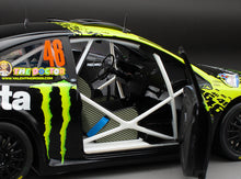 Load image into Gallery viewer, 1:18 Monza Rally Show 09 #46 Valentino Rossi/Carlo Cassina Ford Focus RS WRC08
