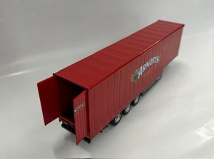 1:50 Volvo Prime mover & Curtain Side Trailer (Arnotts)