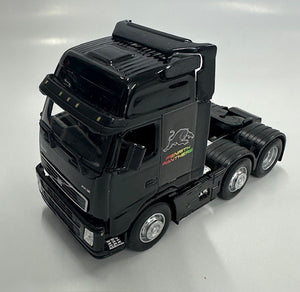 1:50 Volvo Prime mover & Curtain Side Trailer (Panthers)